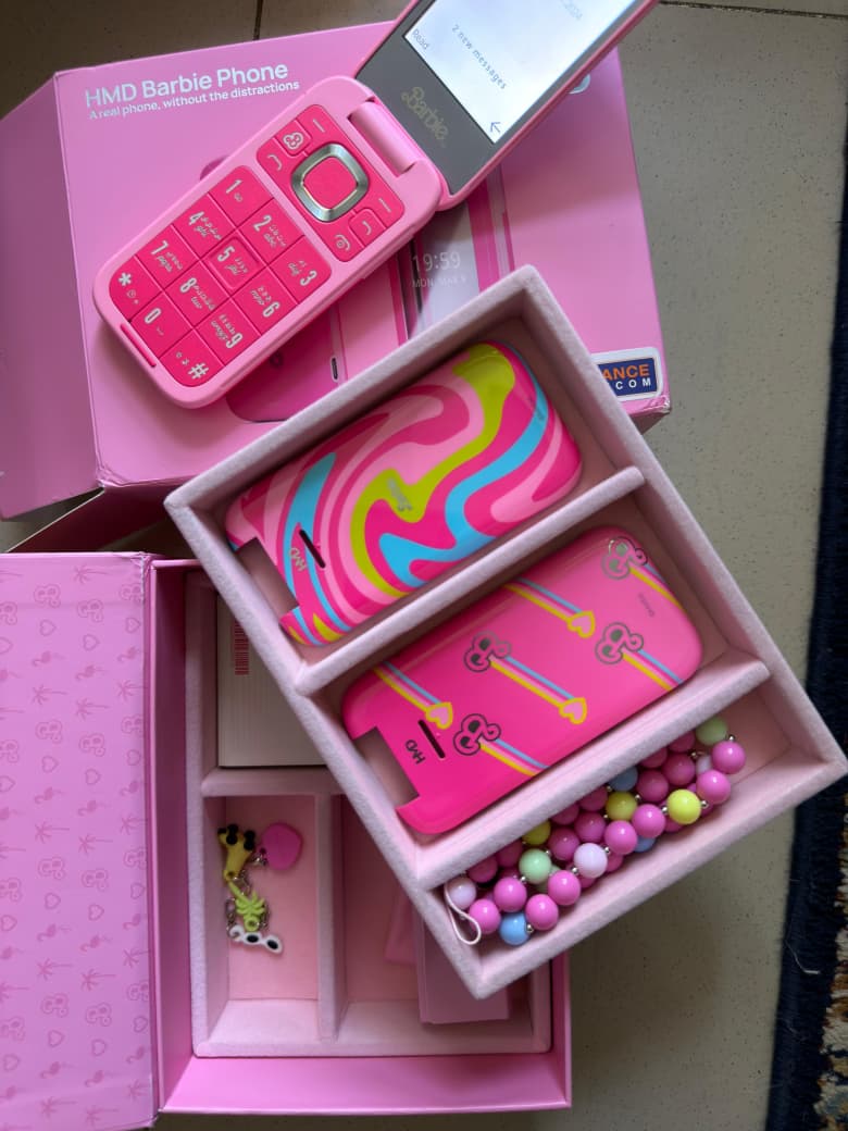 HMD Barbie Phone - Dual SIM PTA Approved Feature Phone